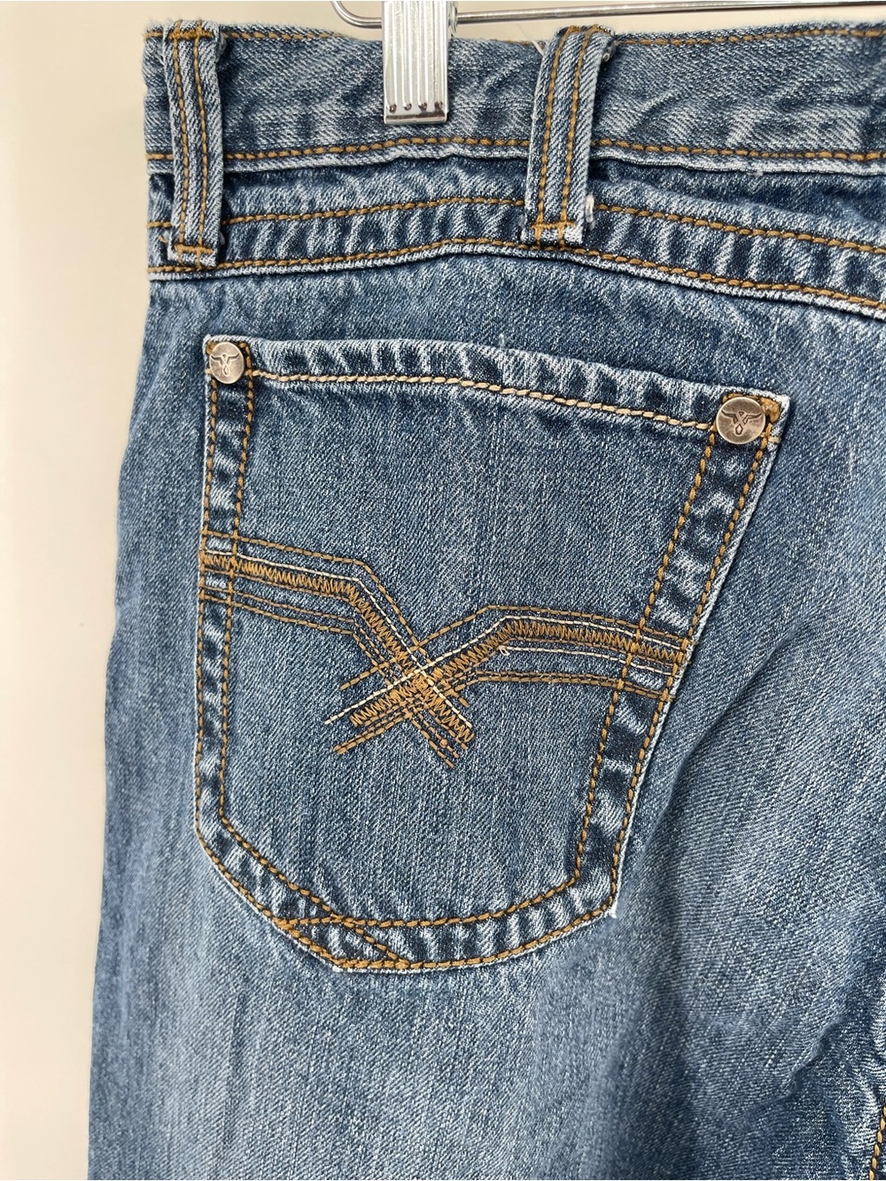 Wrangler 20X Stlye 33 Extreme Relaxed Fit Mens Western Utility Jeans‎ 38/30 Plus - Picture 10 of 13